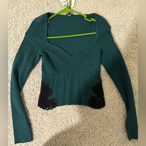 Express detailed body sculpt sweater